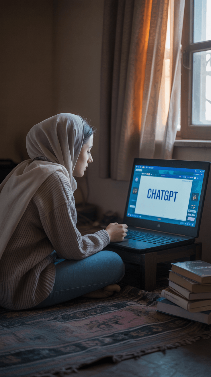 テヘランの若いイラン人女性が戦時下でChatGPTとゲームに慰めを求める