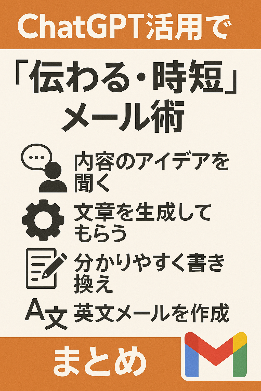 ChatGPT活用で「伝わる・時短」メール術まとめ