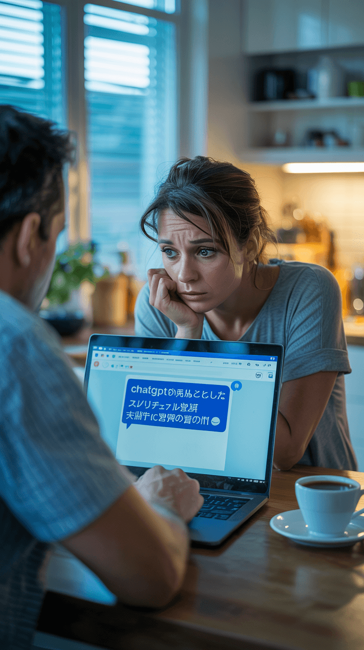 ChatGPTが引き起こした“スピリチュアル覚醒”と夫婦の危機