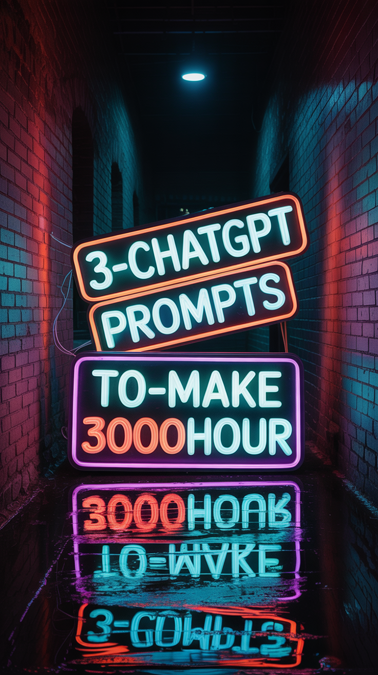 ChatGPTで稼ぐ！AI活用の「3つのプロンプト」まとめ